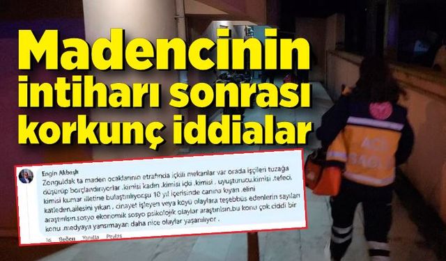 Madencinin intiharı sonrası korkunç iddialar