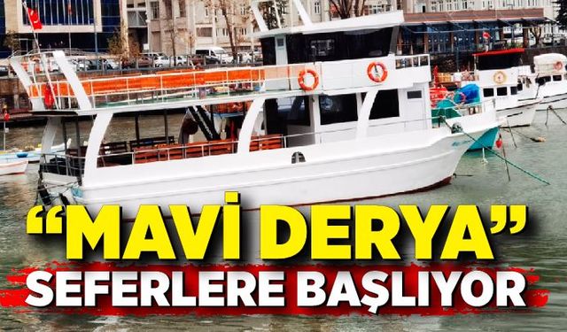 Zonguldak'ın en büyük eksikliğinden biri kapanıyor! “Mavi Derya” seferlere başlıyor