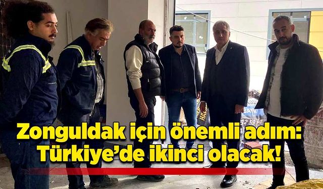 Zonguldak için önemli adım: Türkiye’de ikinci olacak!