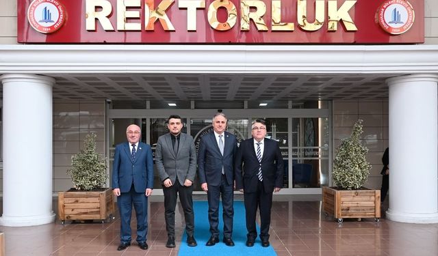 Milletvekili Saffet Bozkurt’tan Rektör Özölçer’e ziyaret