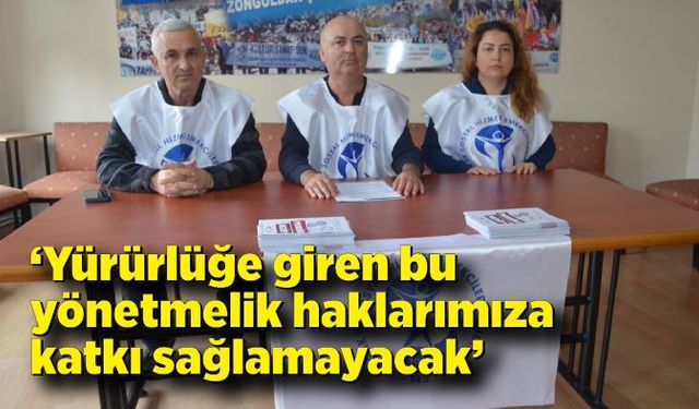 Cemal Kocamanoğlu, yürürlüğe giren yönetmeliği eleştirdi