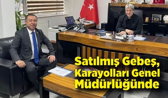 Satılmış Gebeş, Karayolları Genel Müdürlüğünde