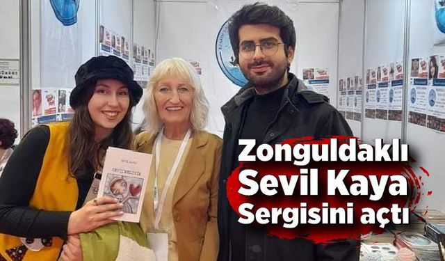 Zonguldaklı Sevil Kaya Sergisini açtı