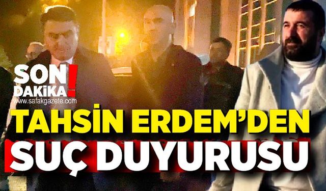 Zonguldak Belediye Başkanı Tahsin Erdem’den Suç Duyurusu