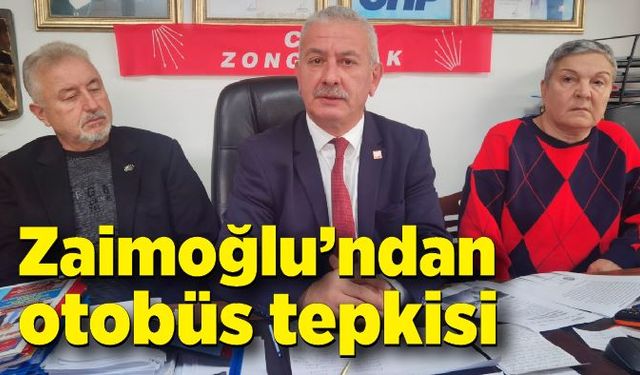 Osman Zaimoğlu’ndan otobüs tepkisi