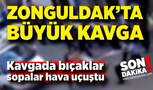 Rat'da kavga bıçaklar sopalar hava uçuştu; 2 yaralı