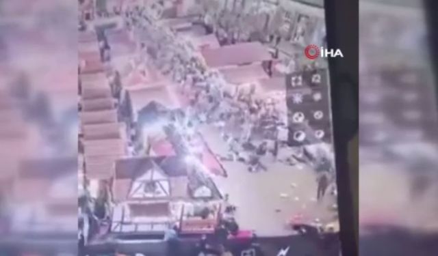 Almanya’da araç Noel pazarındaki kalabalığa daldı: 1 ölü