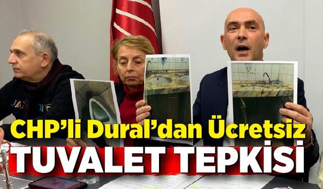 CHP’li Dural’dan Ücretsiz Tuvalet Tepkisi: “Zonguldak halkına bu tuvaleti layık gördünüz”