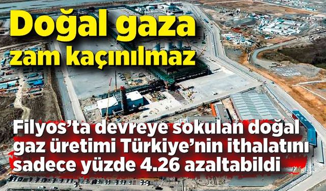 Doğal gaza zam kaçınılmaz