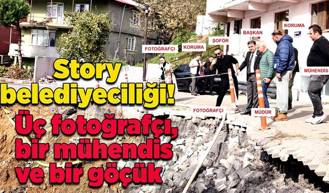 Story belediyeciliği: Üç fotoğrafçı, bir mühendis ve bir göçük