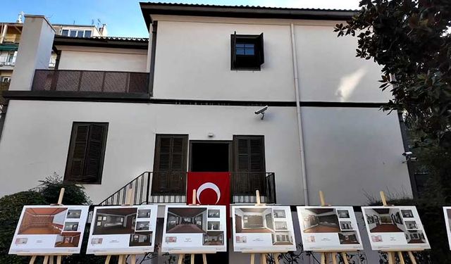 Selanik'teki Atatürk Evi, yeniden restore ediliyor