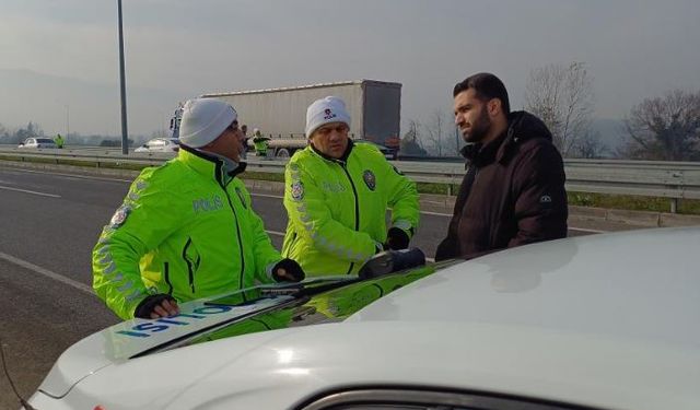 Kış lastiği uygulamasında ilk cezalar yazıldı