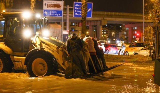 Sele teslim olan Manavgat havadan görüntülendi