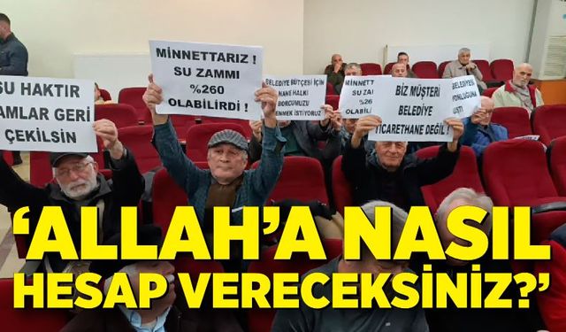 Meclis’te gergin anlar: “Allah’a nasıl hesap vereceksiniz?”