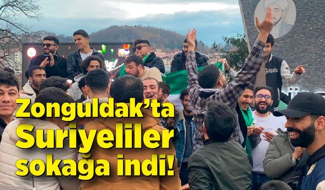 Zonguldak’ta Suriyeliler sokağa indi!