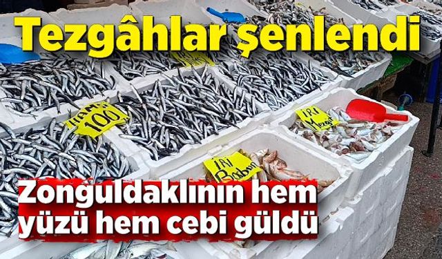 Tezgâhlar şenlendi, vatandaşın yüzü güldü