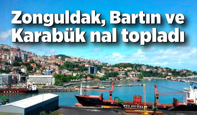 Zonguldak, Bartın ve Karabük nal topladı