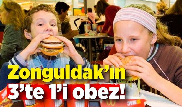 Zonguldak’ın 3’te 1’i obez!