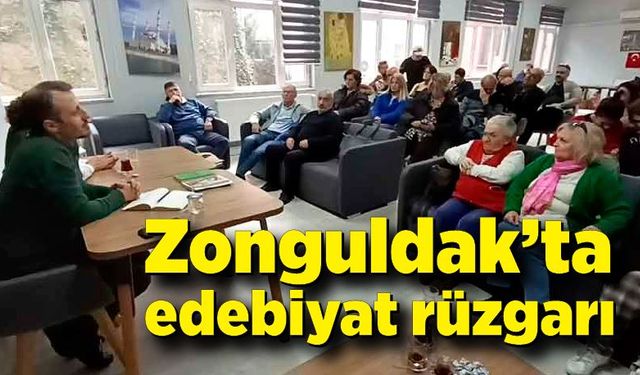 Zonguldak’ta edebiyat rüzgarı: Nilüfer Benan hayranlarıyla buluştu