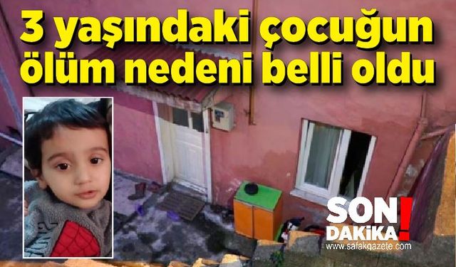 Boynuna ip dolanan 3,5 yaşındaki çocuk evde ölü bulundu