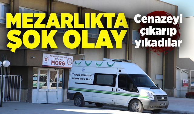 Mezarlıkta şok olay: Cenazeyi çıkarıp yıkadılar