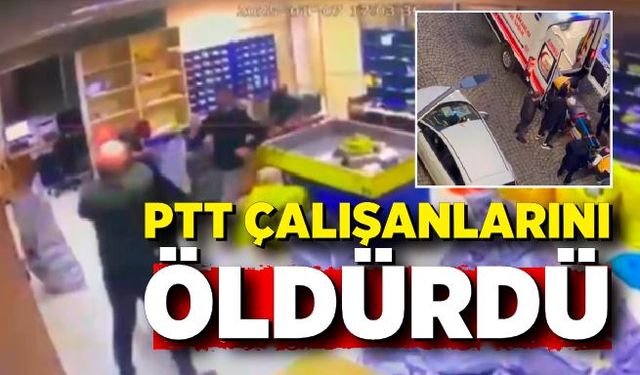 PTT binasında 2 çalışanı silahla vurarak öldüren şahıs yakalandı