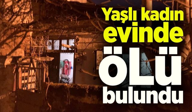 Yalnız yaşayan kadını yeğeni ölü buldu