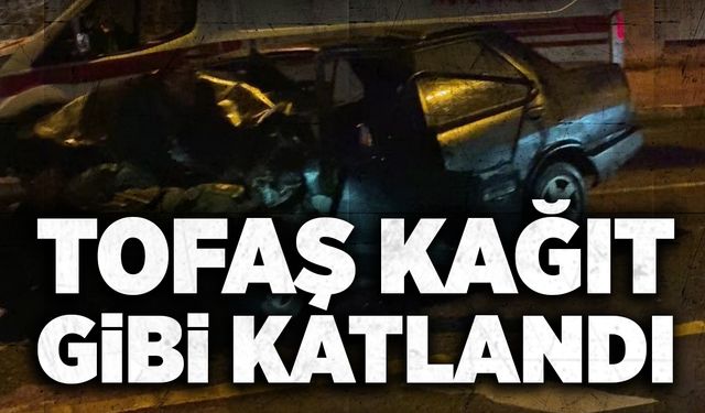 Tofaş kağıt gibi katlandı