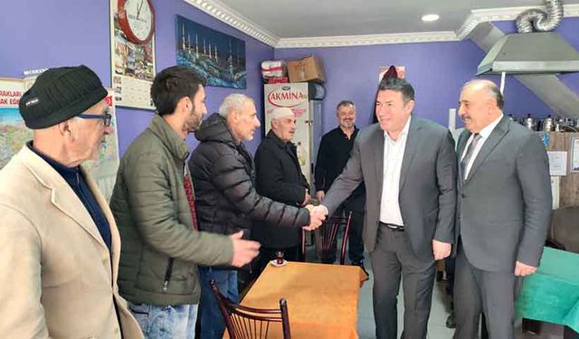 Başkan Özcan Ulupınar’dan Vedat Öztürk’e ziyaret