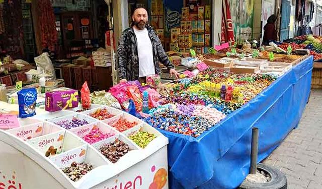 Devrek’te alışveriş tezgahları rengarenk