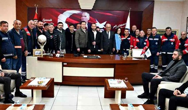 Kdz. Ereğli belediyesi’nde bayramlaş yoğun ilgi gördü