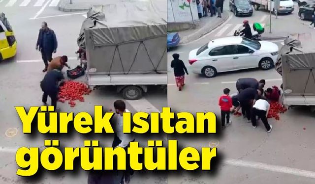 Yürek ısıtan görüntüler