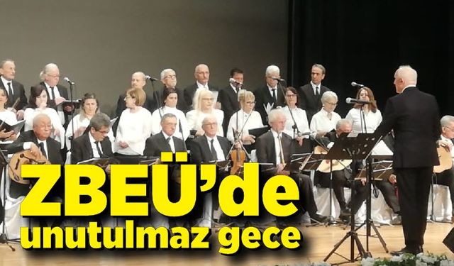 ZBEÜ’de unutulmaz gece