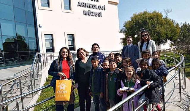İlkokul öğrencileri tarihe dokundular