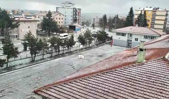 Kastamonu’da dolu yağışı etkili oldu