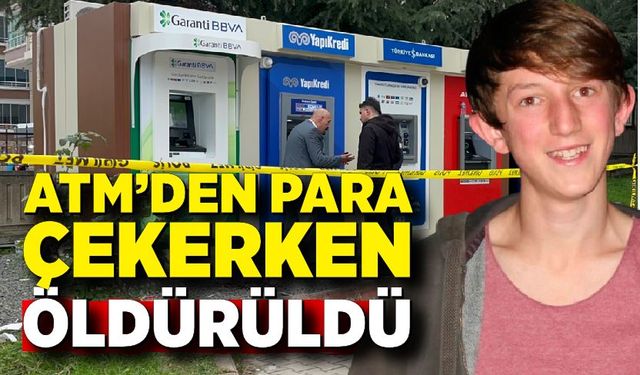 Ali ATM'den para çekerken öldürüldü