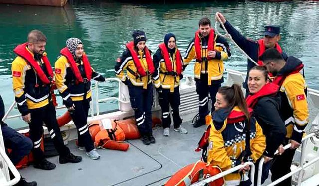 Karadeniz'de 'hayat kurtarma' tatbikatı
