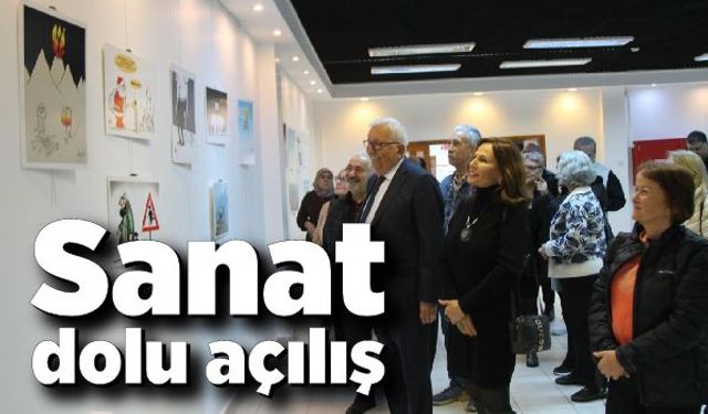 Ereğli Edebiyat Günleri’nde sanat dolu açılış: Üç ayrı sergi kapılarını açtı
