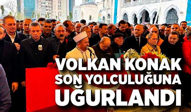 Ünlü sanatçı Volkan Konak için İstanbul’da cenaze töreni düzenlendi
