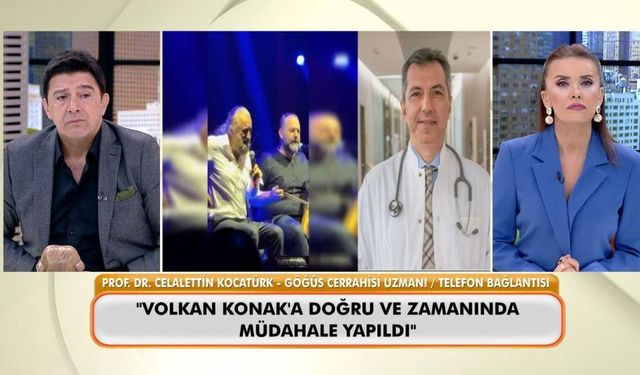 Volkan Konak'a ilk müdahaleyi yapan doktor canlı yayında konuştu