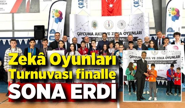 Zekâ Oyunları Turnuvası finalle sona erdi