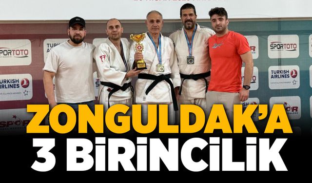 Zonguldak’a 3 birincilik