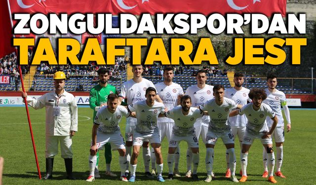 Zonguldakspor’dan taraftara jest: Play-off maçı biletleri ücretsiz!