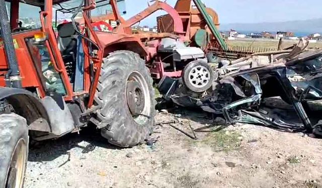 Van'da trafik kazası: 4 yaralı