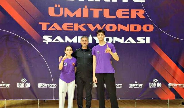 Damla Nur Yılmaz ve Emir Perçin Milli takımda