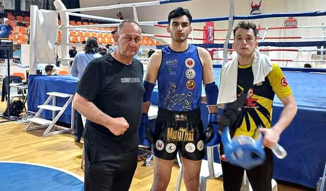 Muay Thai Türkiye Şampiyonası'nda 3. oldu