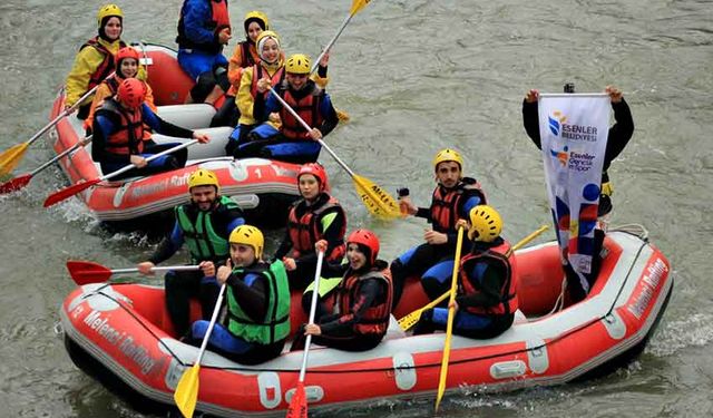 Startı Düzce Melen Çayı’nda verildi