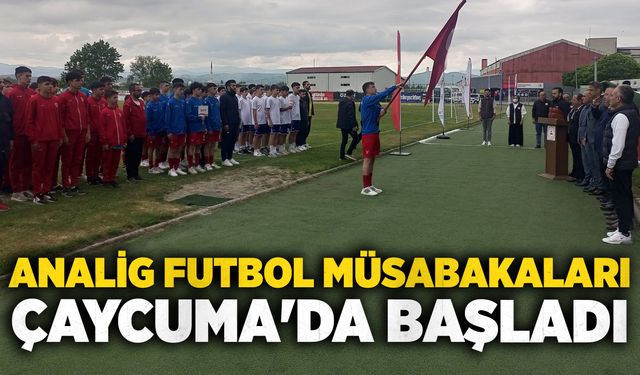 ANALİG futbol müsabakaları Çaycuma'da başladı