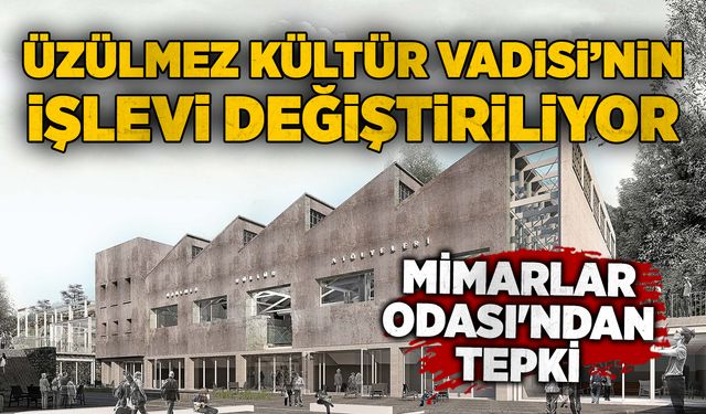 Üzülmez Kültür Vadisi’nin işlevi değiştiriliyor: Mimarlar Odası'ndan tepki