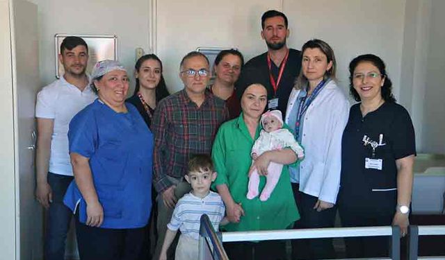 Yeni doğan bebeklerde 6 binde bir görülen vaka başarıyla tedavi edildi